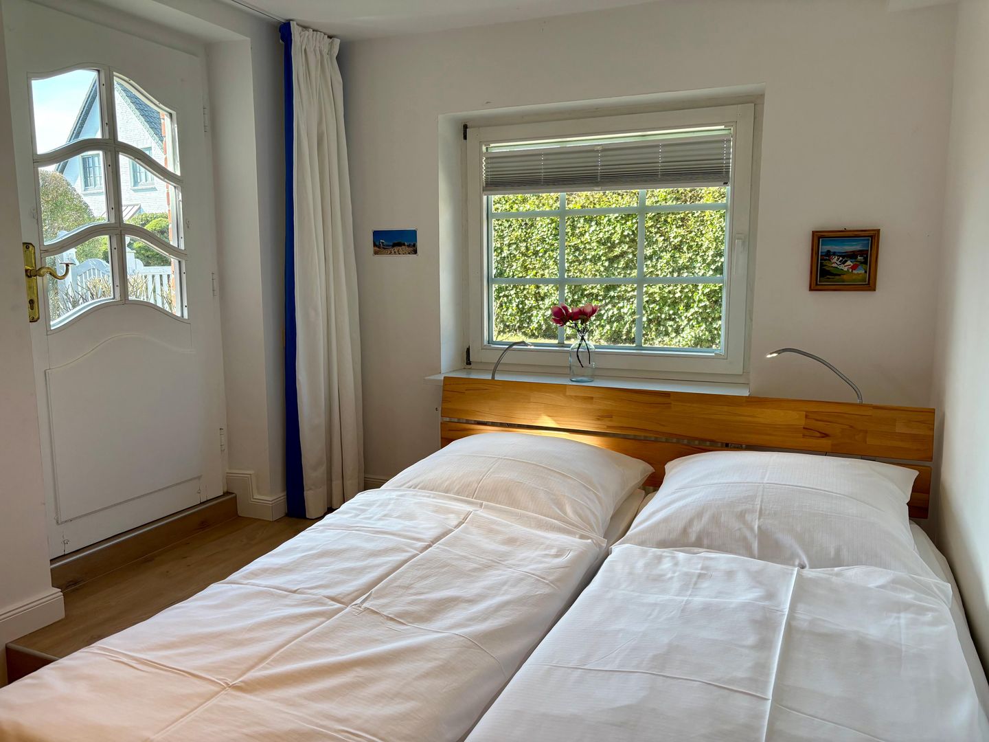 Altes Friesenhaus Wohnung 3 Scheune Morsum - Schlafzimmer
