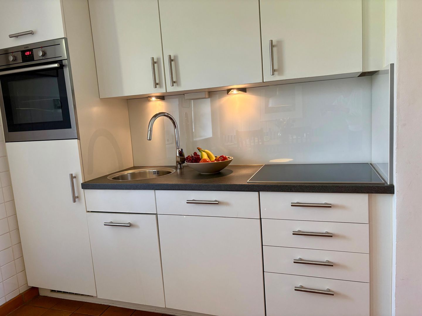 Altes Friesenhaus Wohnung 3 Scheune Morsum - Küche / Küchenzeile