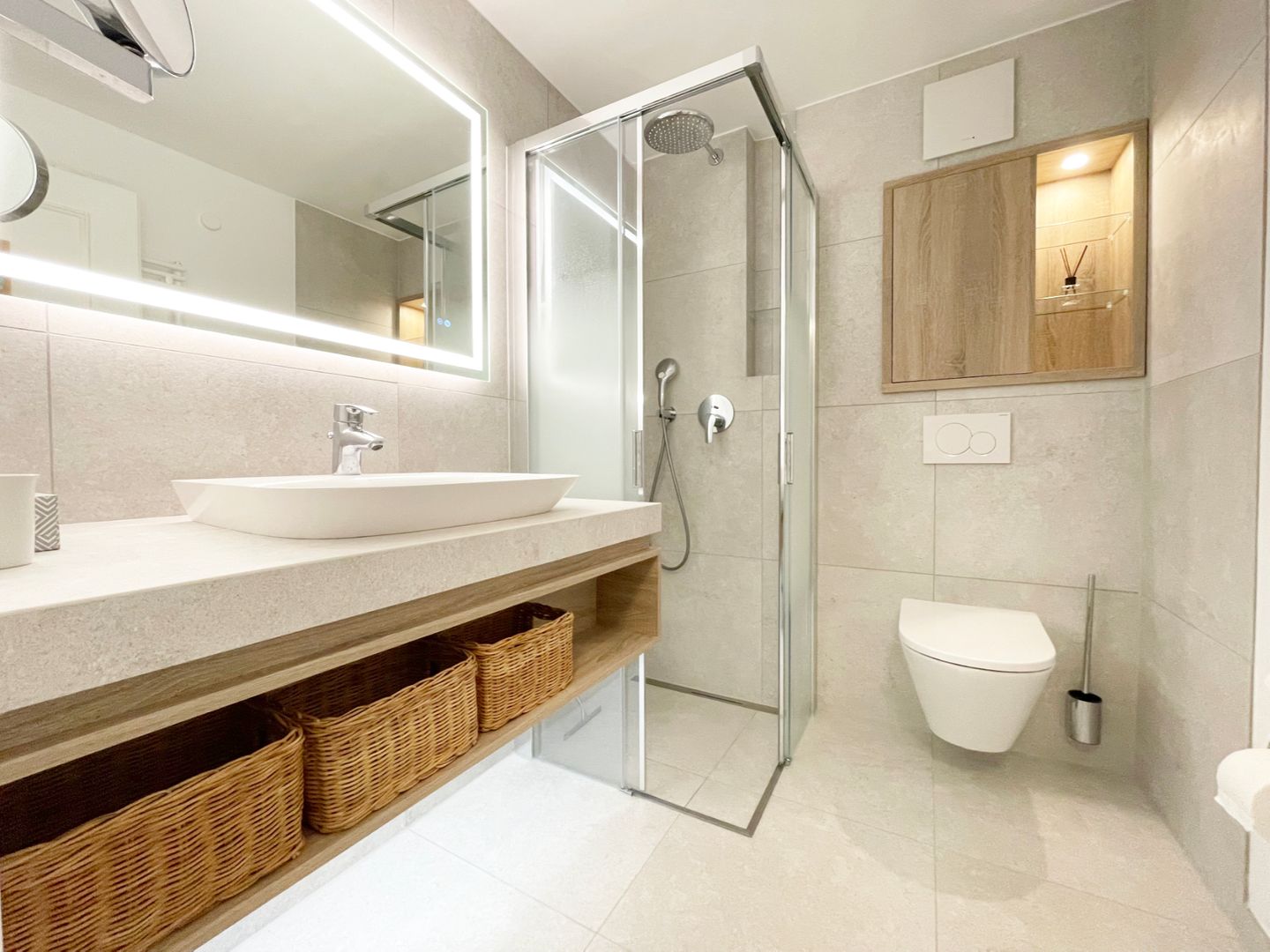  Dünenblick II  - Hochkamp 14, App. 5 Wenningstedt - Badezimmer
