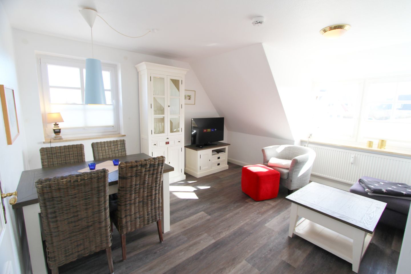  Dünenblick II - Hochkamp 14, App. 3 Wenningstedt - Wohnzimmer