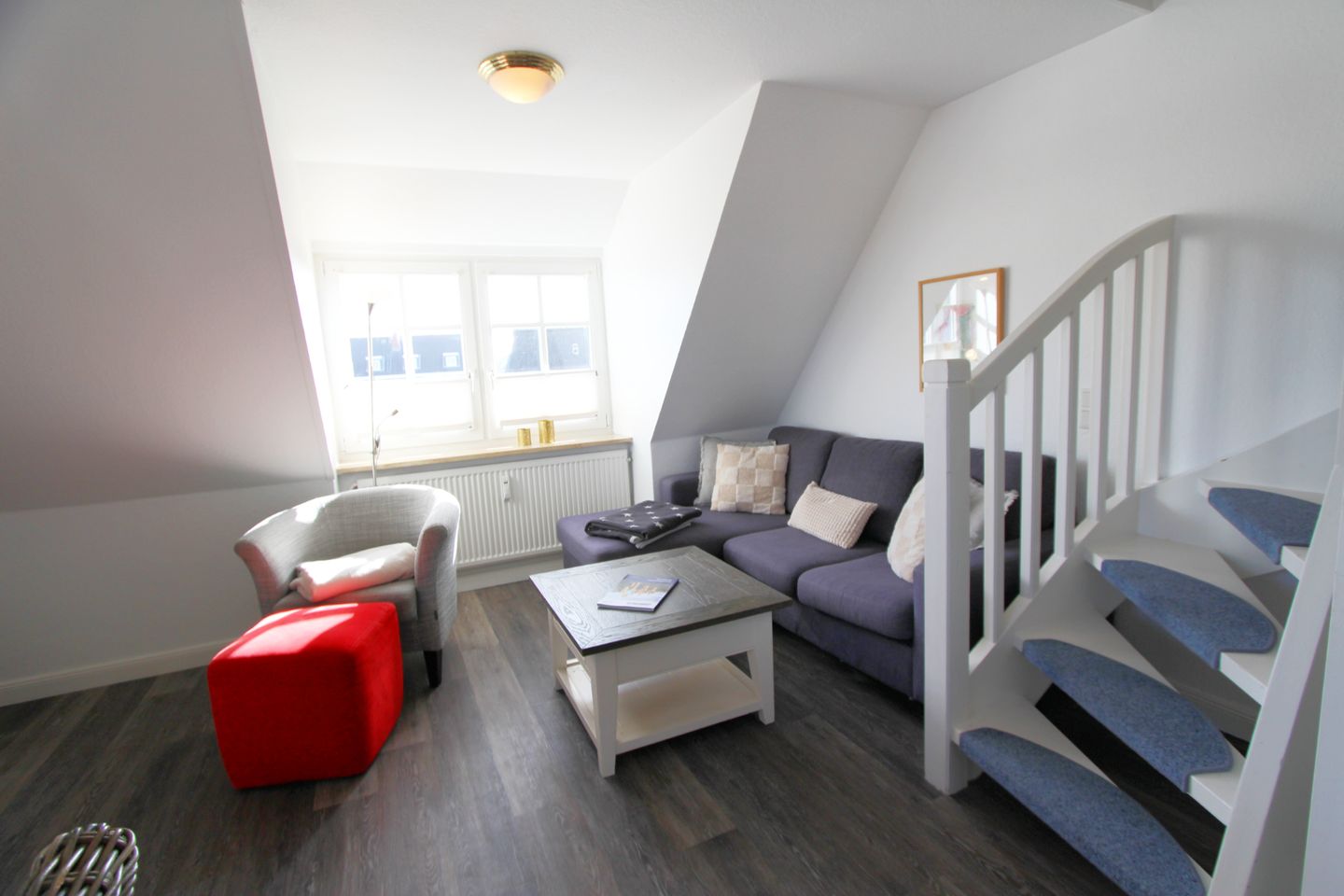  Dünenblick II - Hochkamp 14, App. 3 Wenningstedt - Wohnzimmer