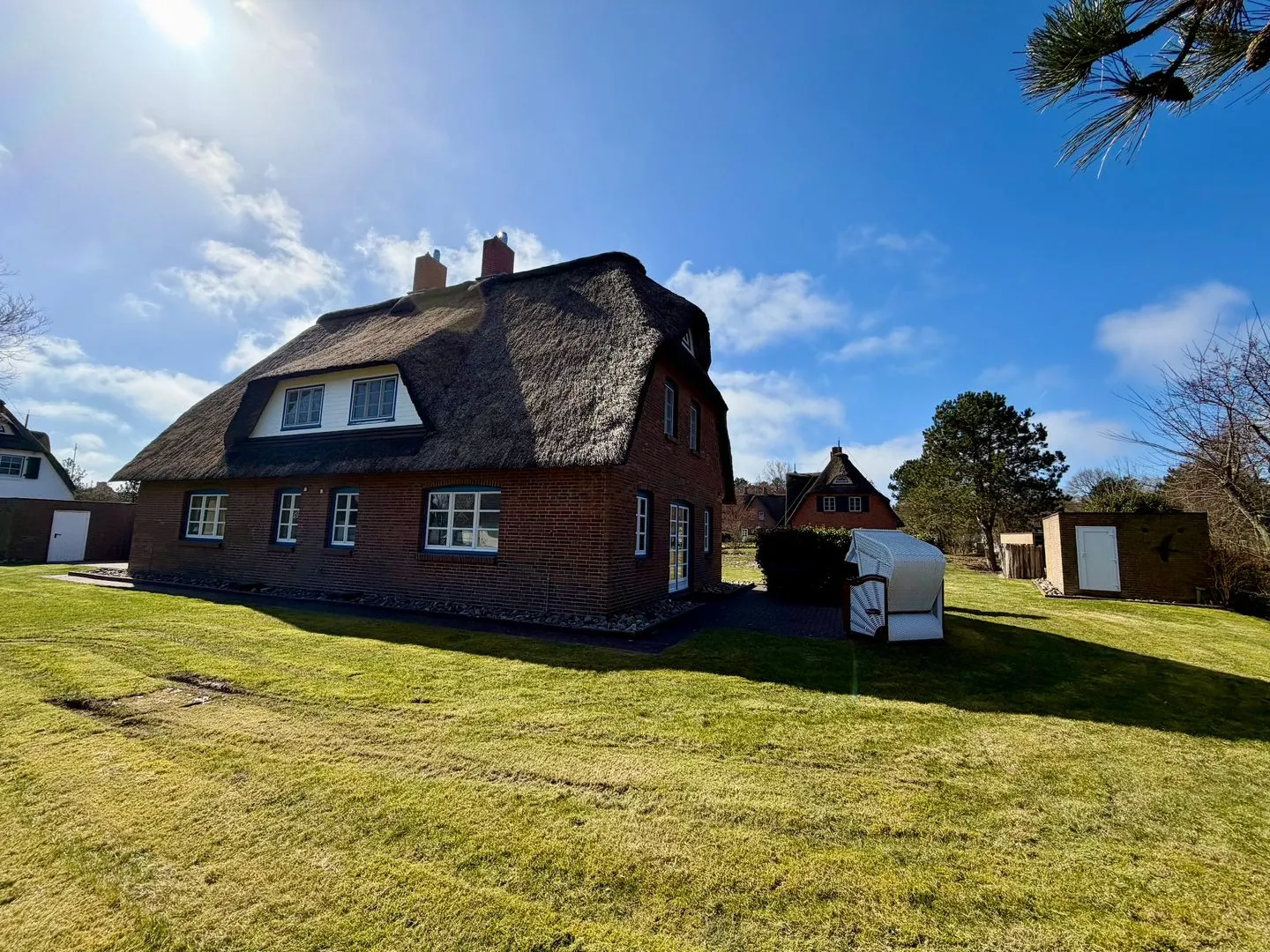 Reetdachhaus Fiskerhytte Reetdachhaus Fiskerhytte SPO Ording - 