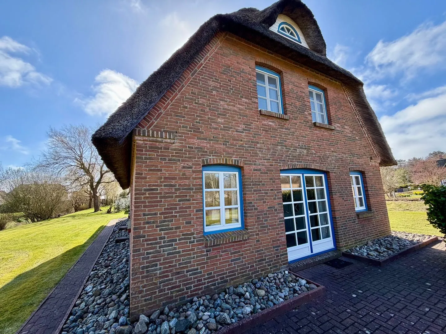 Reetdachhaus Fiskerhytte Reetdachhaus Fiskerhytte SPO Ording - 