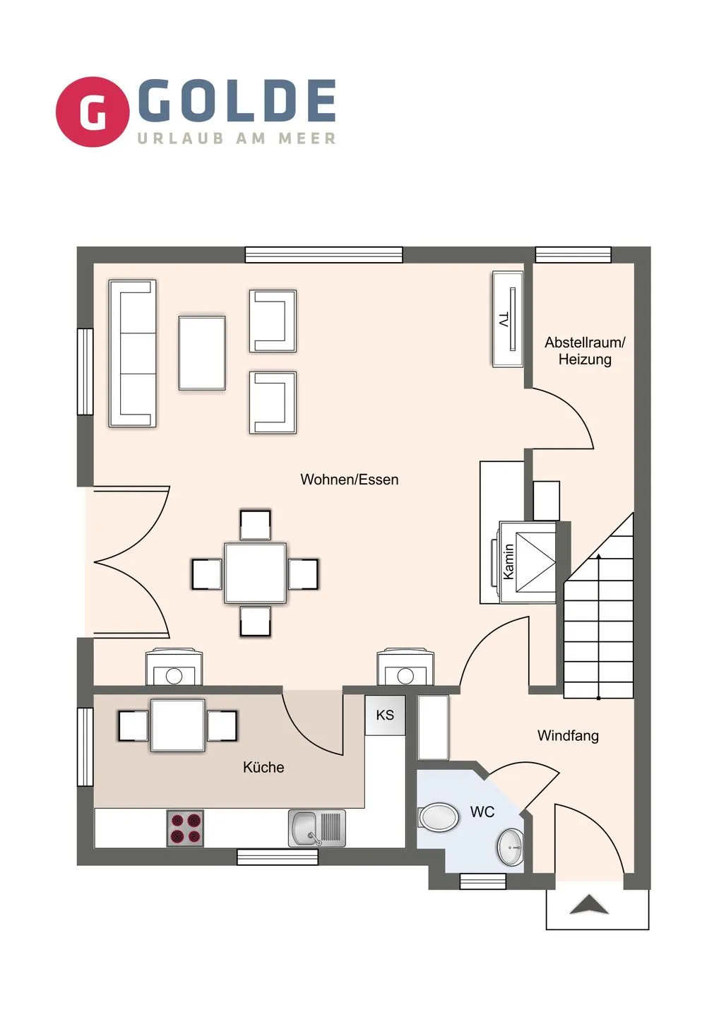 Reetdachhaus Fiskerhytte Reetdachhaus Fiskerhytte SPO Ording - 
