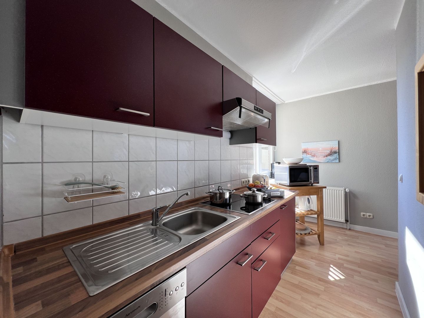  Fewo Strandgut Dahme - Küche / Küchenzeile