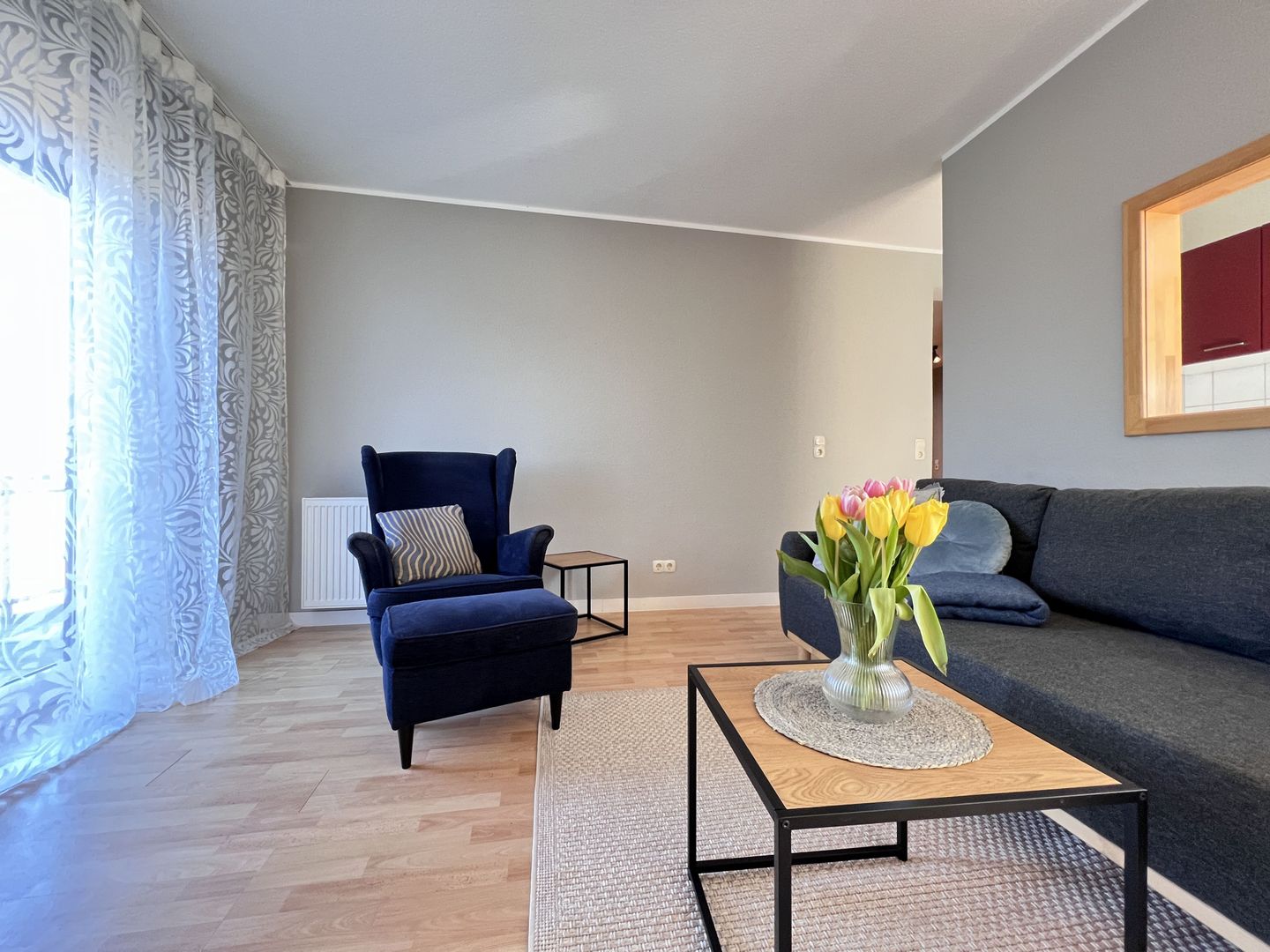  Fewo Strandgut Dahme - Wohnzimmer