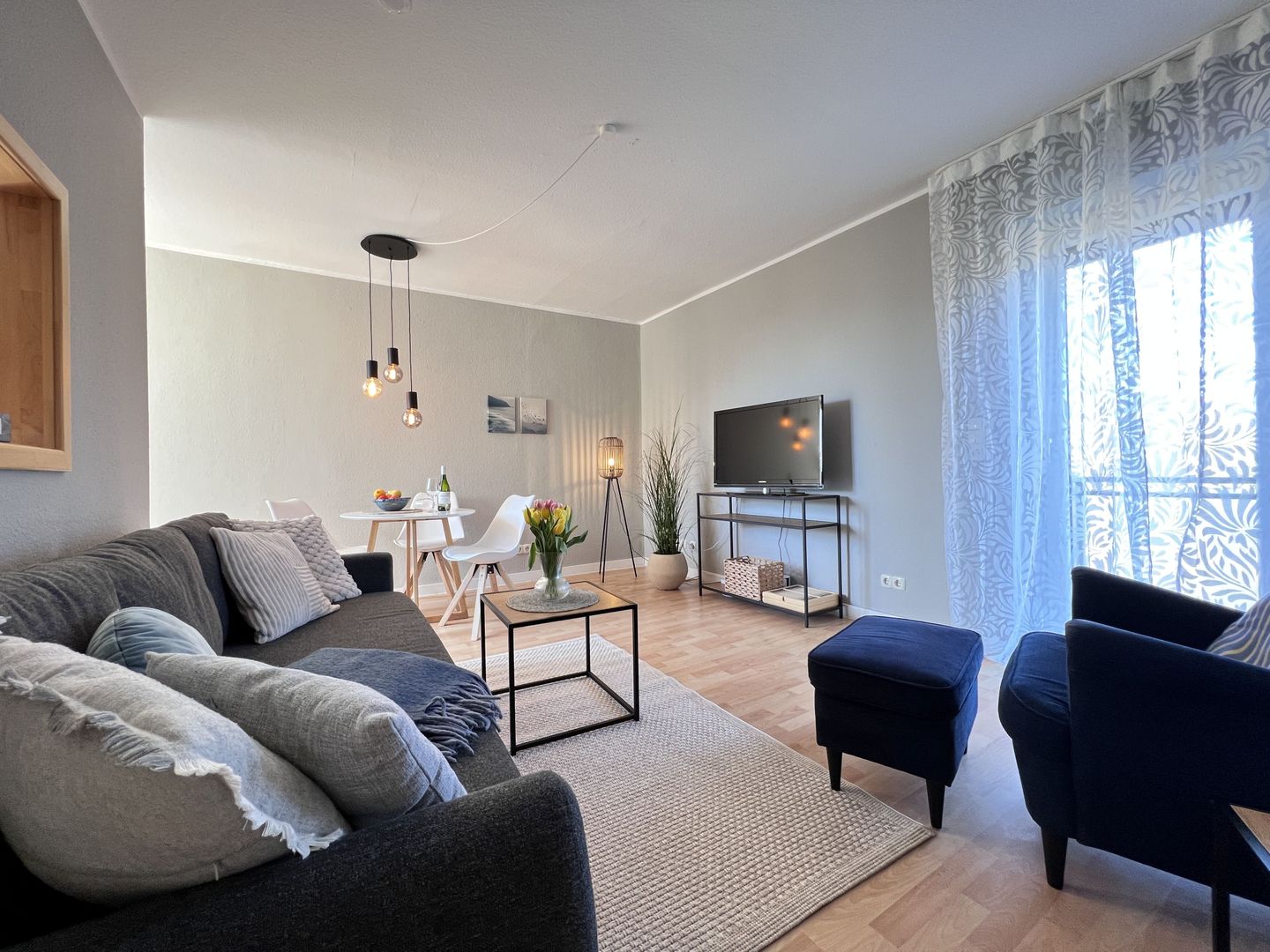  Fewo Strandgut Dahme - Wohnzimmer