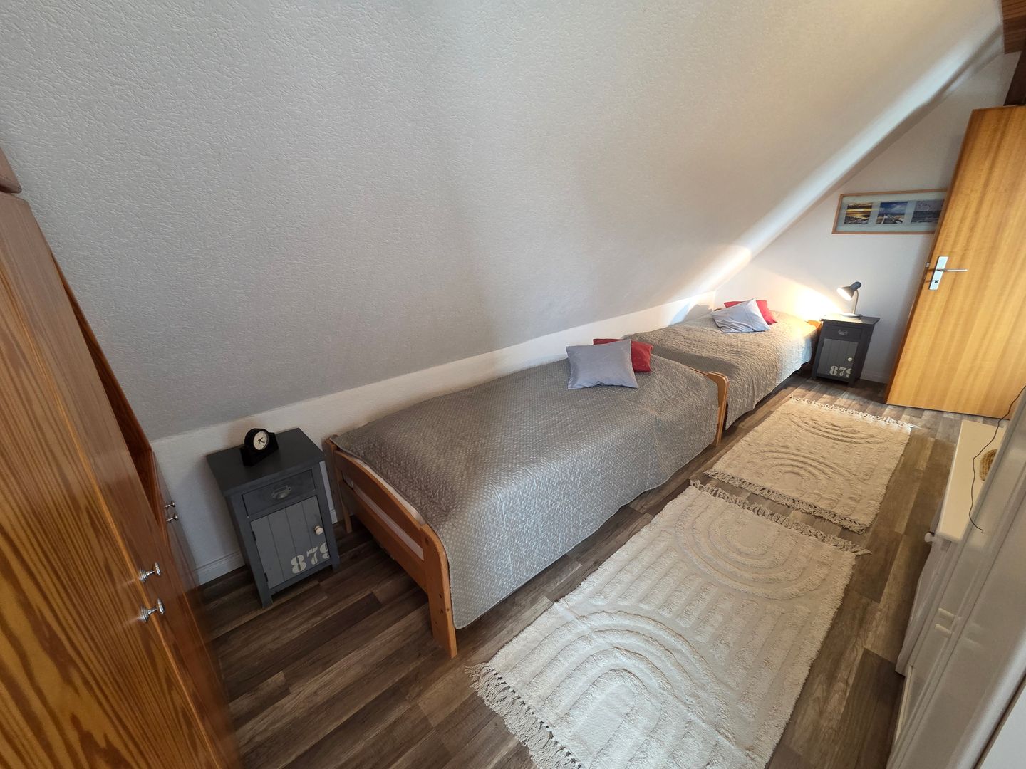 Haus Dorfschmiede Whg. Ankerplatz Alkersum - Schlafzimmer