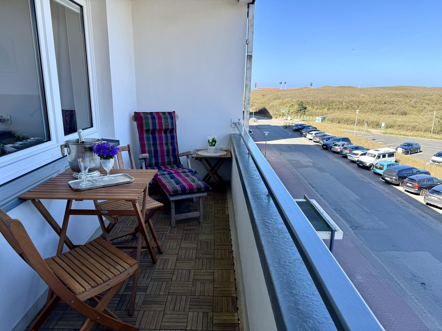  Dünenblick Westerland Dünenblick - Balkon