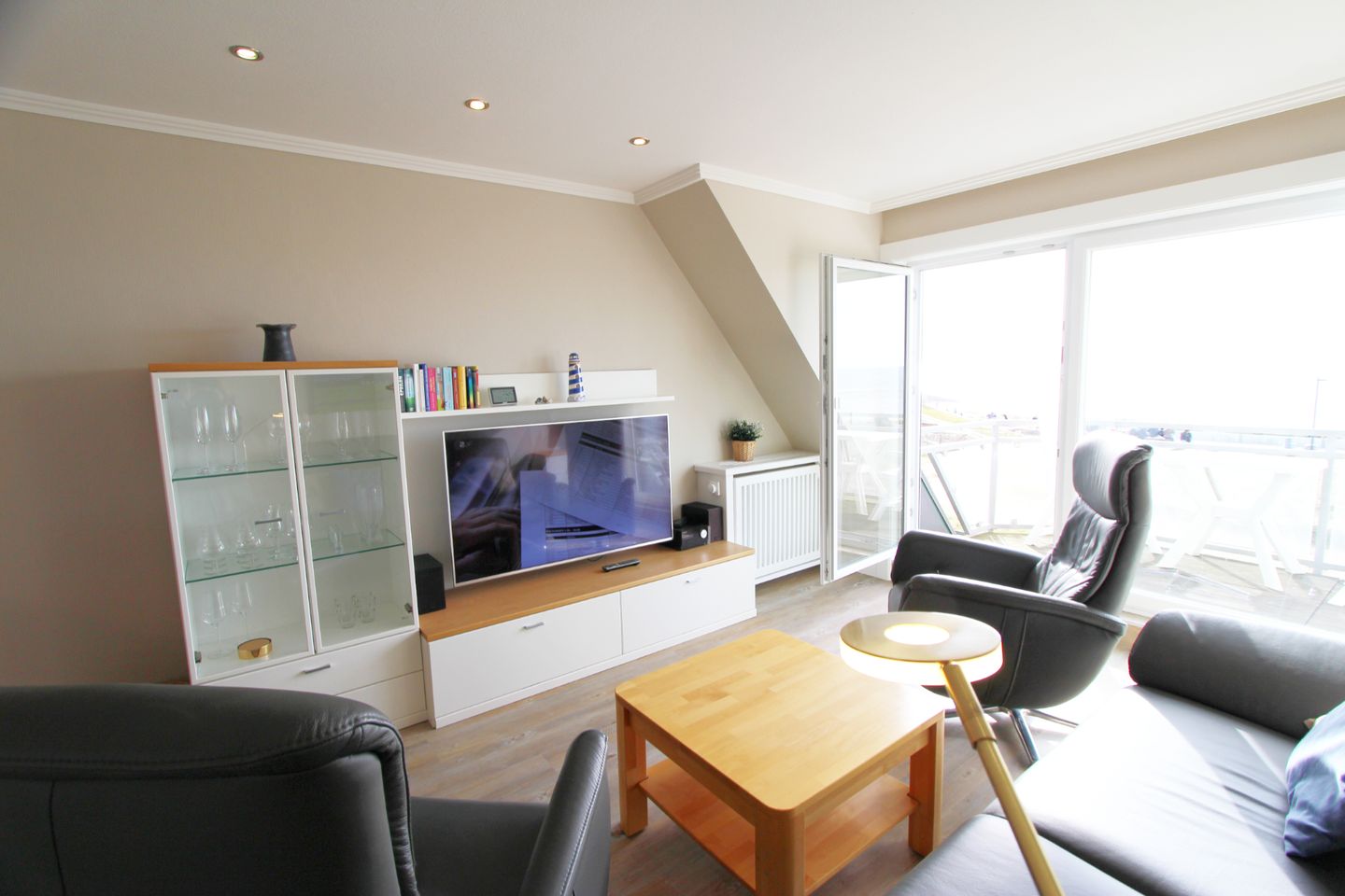  Wonningstair  - Dünenstr. 19, App. 4 Wenningstedt - Wohnzimmer