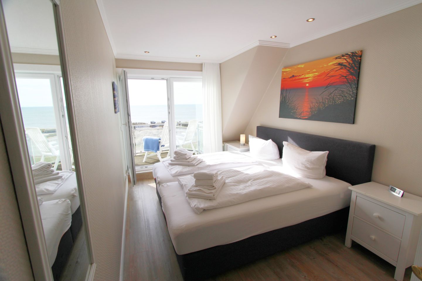  Wonningstair  - Dünenstr. 19, App. 4 Wenningstedt - Schlafzimmer