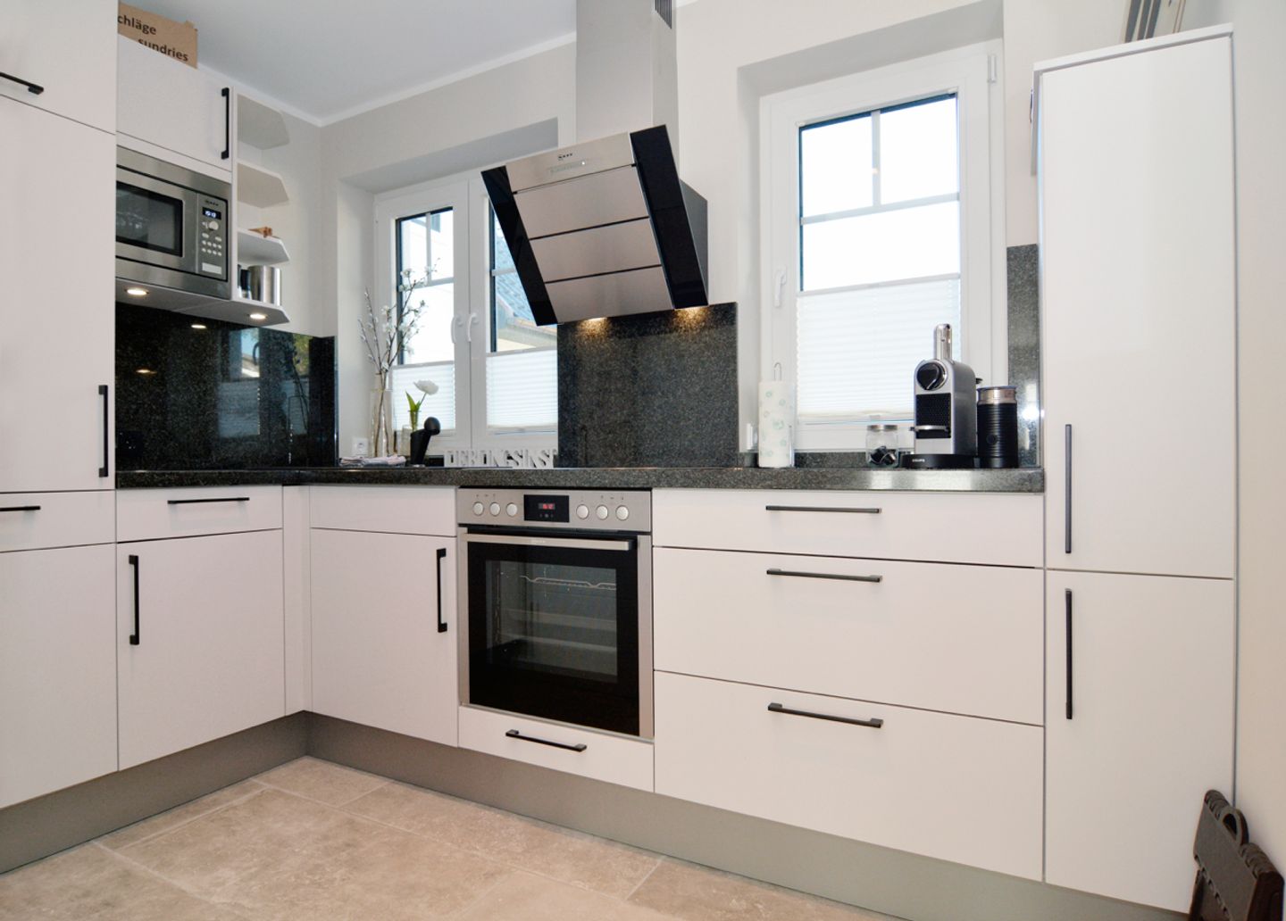 Norderstrasse 50 Appartement 1 Lilly Westerland - Küche / Küchenzeile