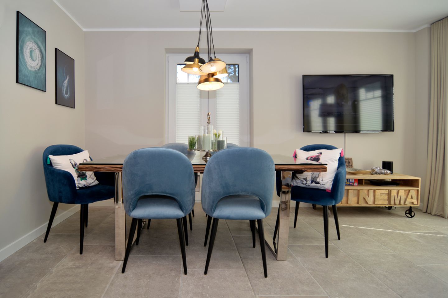 Norderstrasse 50 Appartement 1 Lilly Westerland - Wohnzimmer