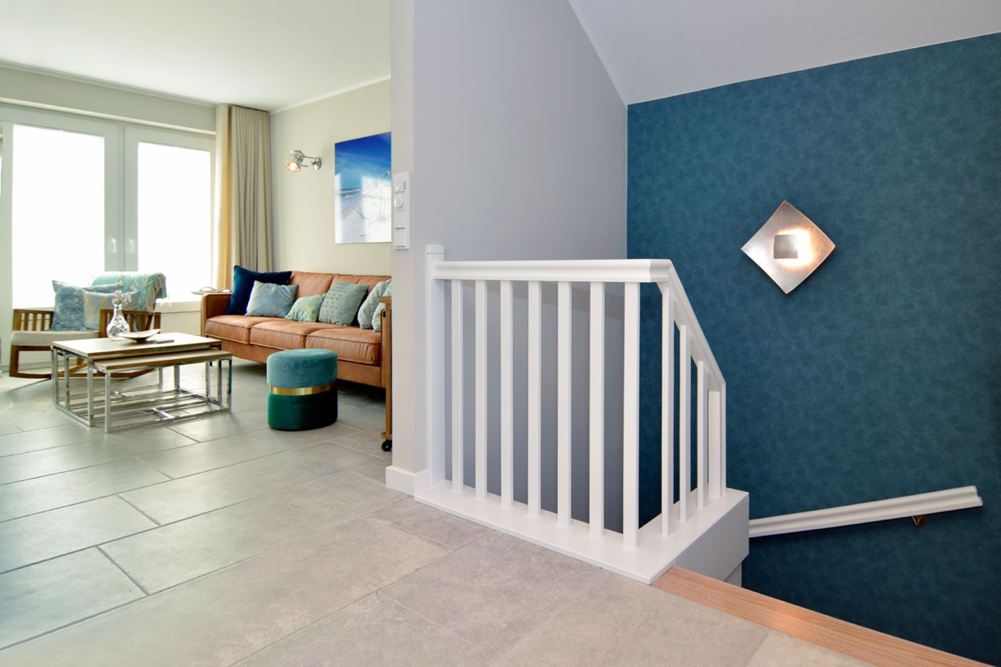 Norderstrasse 50 Appartement 1 Lilly Westerland - Wohnzimmer