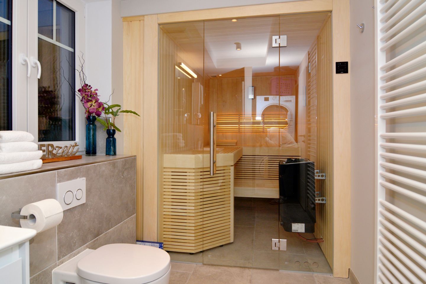 Norderstrasse 50 Appartement 1 Lilly Westerland - Badezimmer