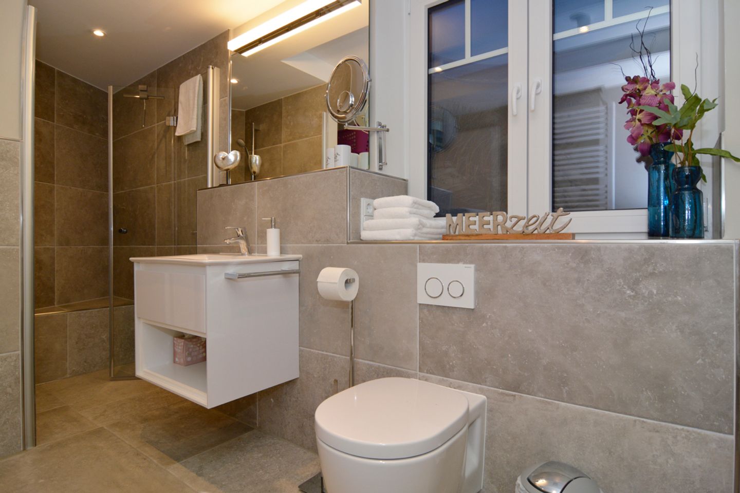 Norderstrasse 50 Appartement 1 Lilly Westerland - Badezimmer