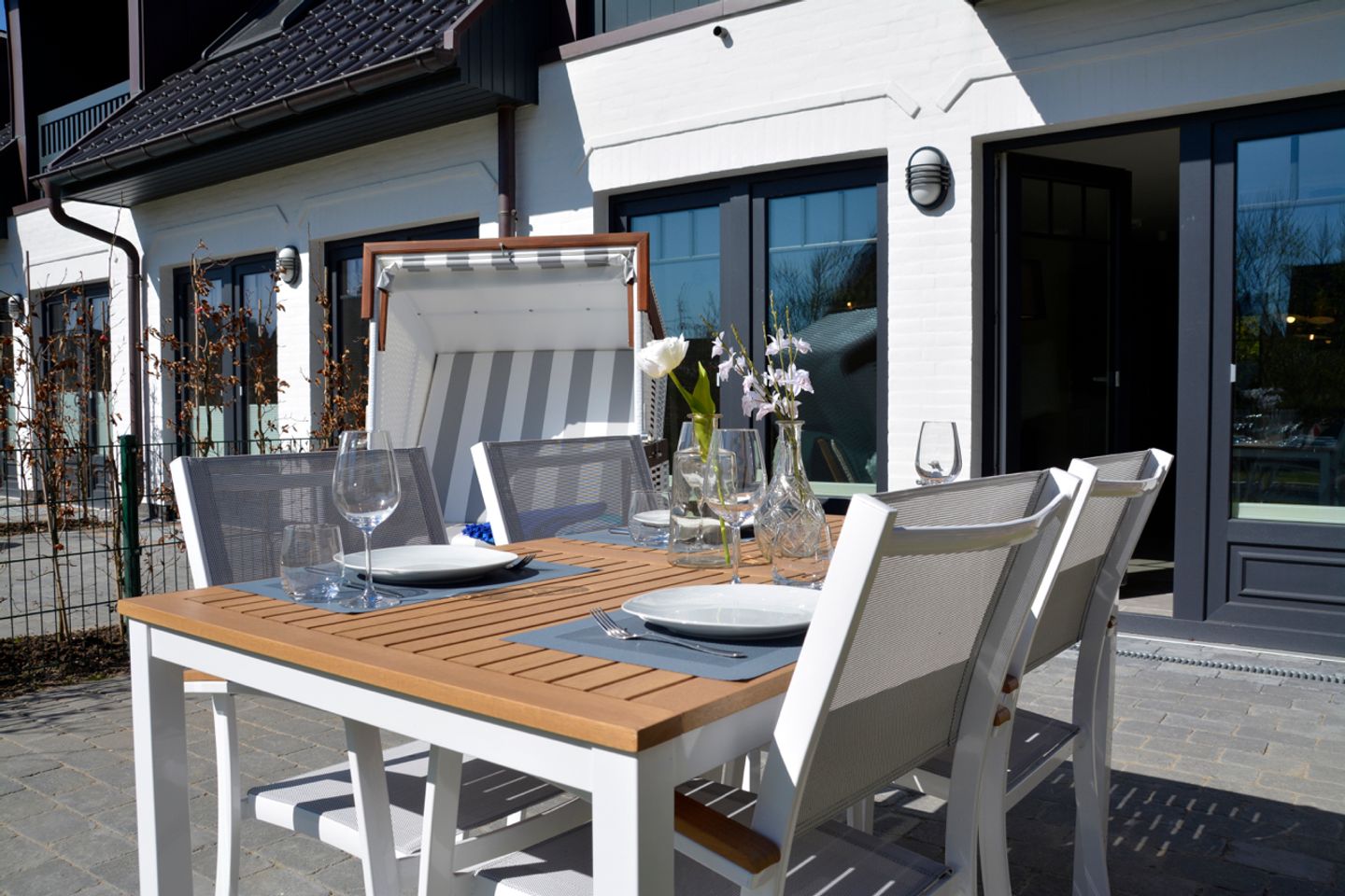 Norderstrasse 50 Appartement 1 Lilly Westerland - Terrasse