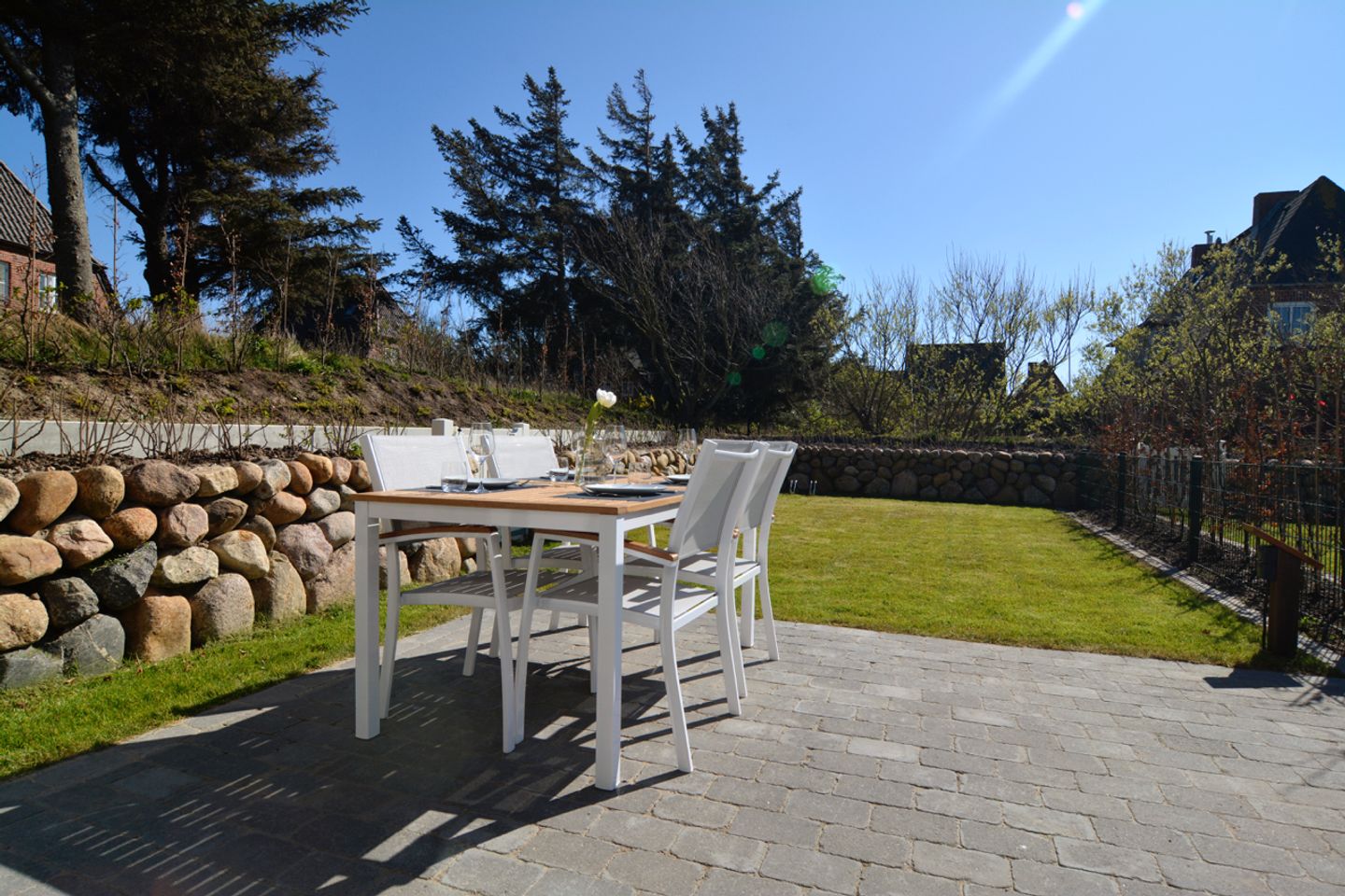 Norderstrasse 50 Appartement 1 Lilly Westerland - Terrasse