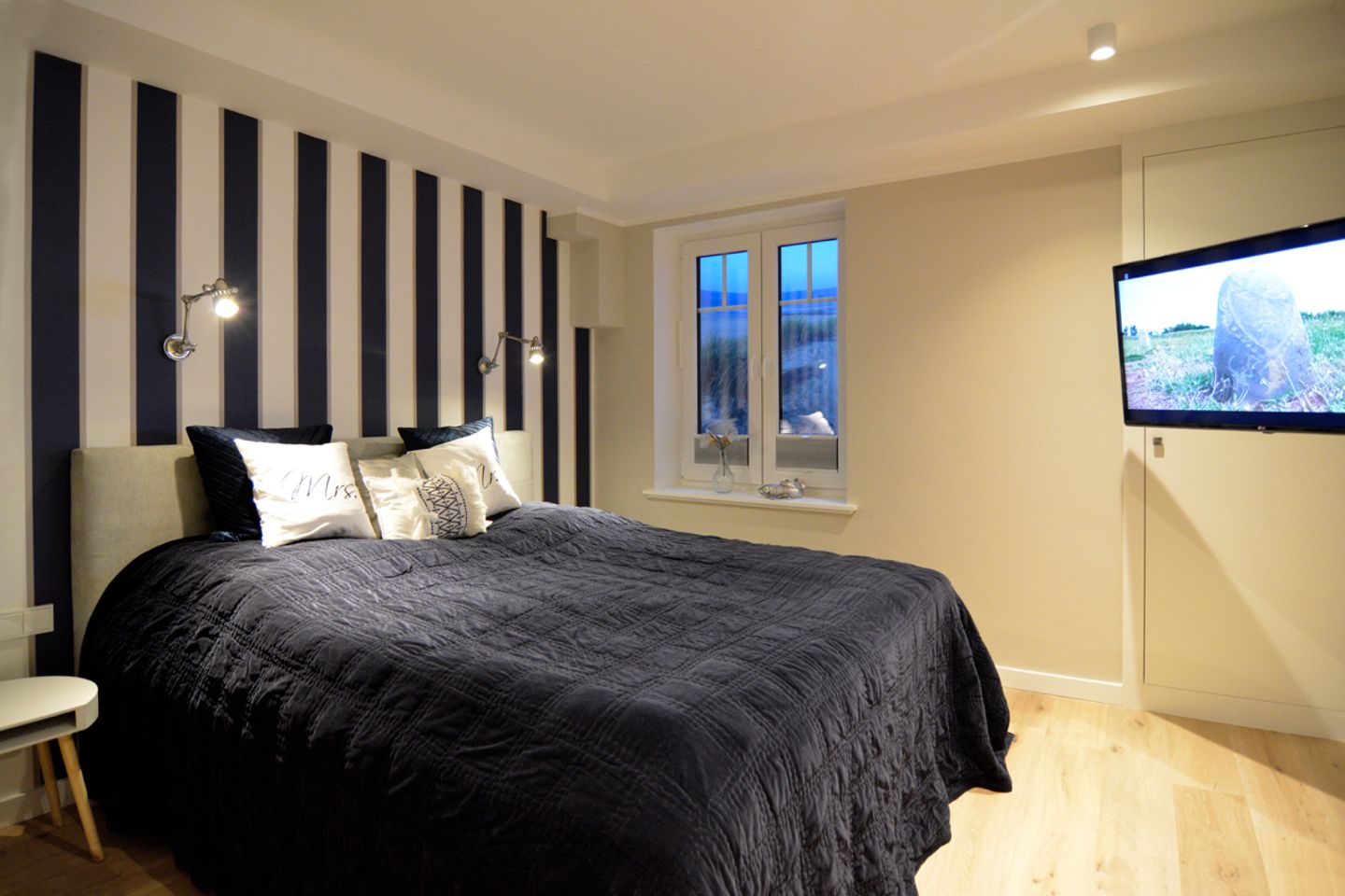 Norderstrasse 50 Appartement 4 Toni Westerland - Schlafzimmer