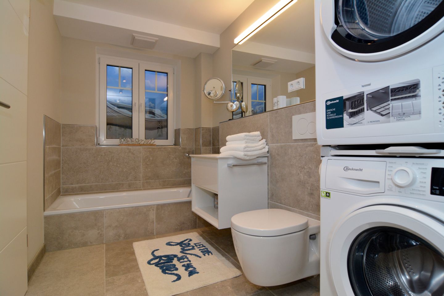 Norderstrasse 50 Appartement 4 Toni Westerland - Badezimmer