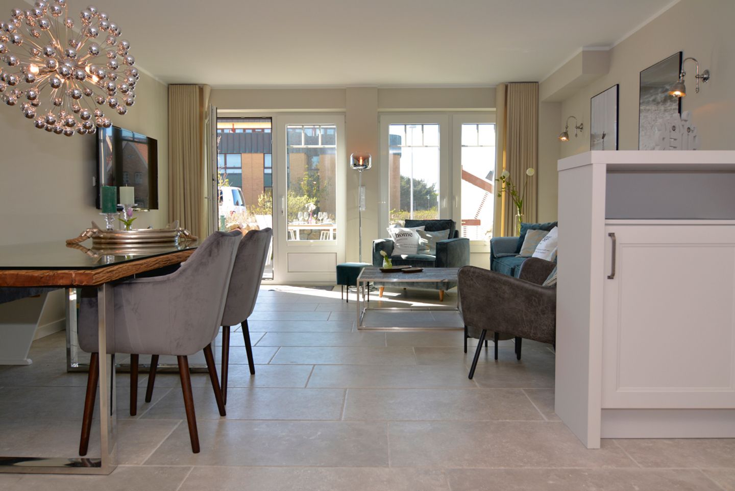 Norderstrasse 50 Appartement 4 Toni Westerland - Wohnzimmer