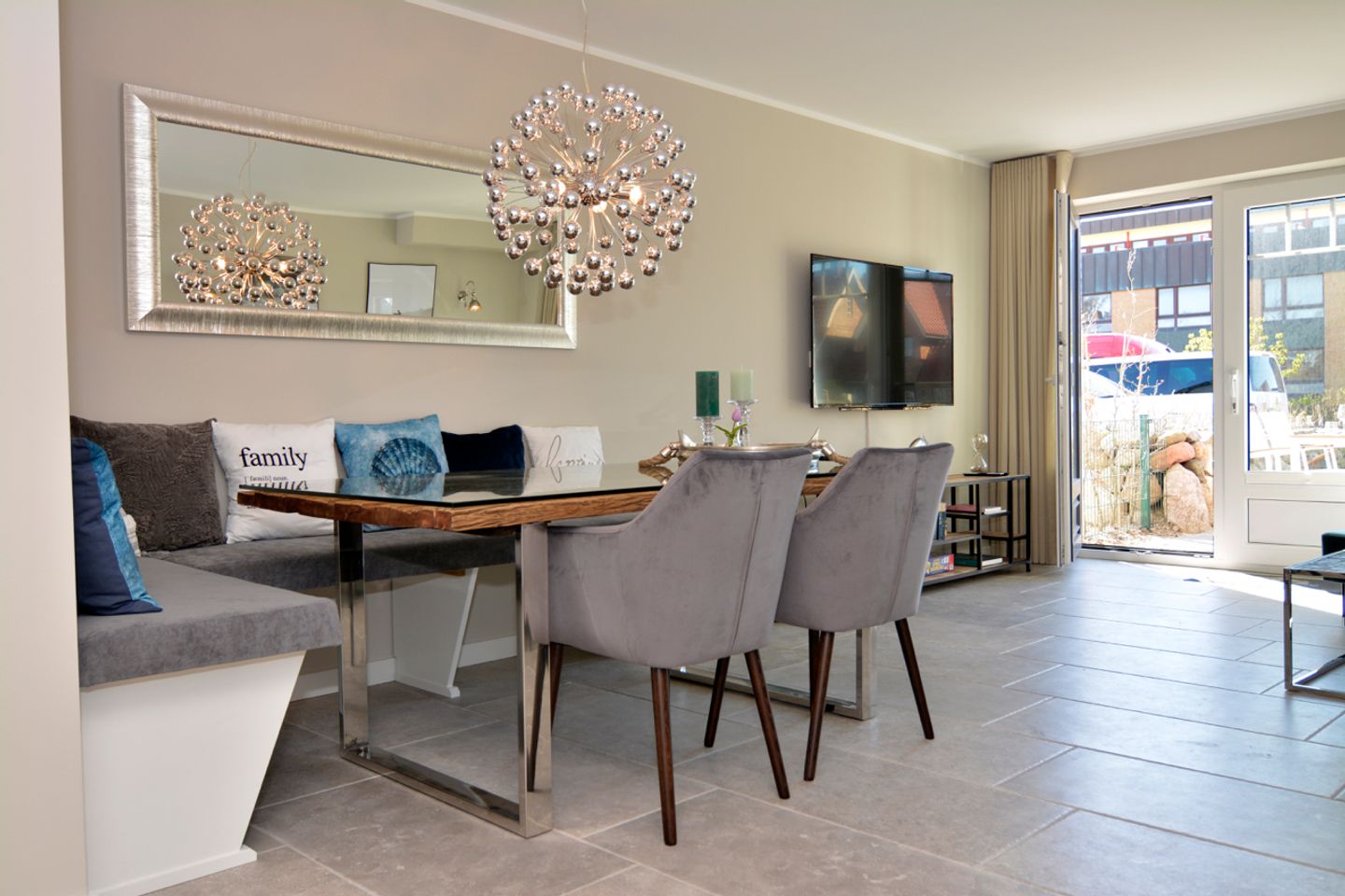 Norderstrasse 50 Appartement 4 Toni Westerland - Wohnzimmer