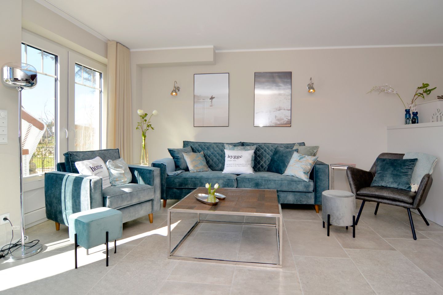 Norderstrasse 50 Appartement 4 Toni Westerland - Wohnzimmer