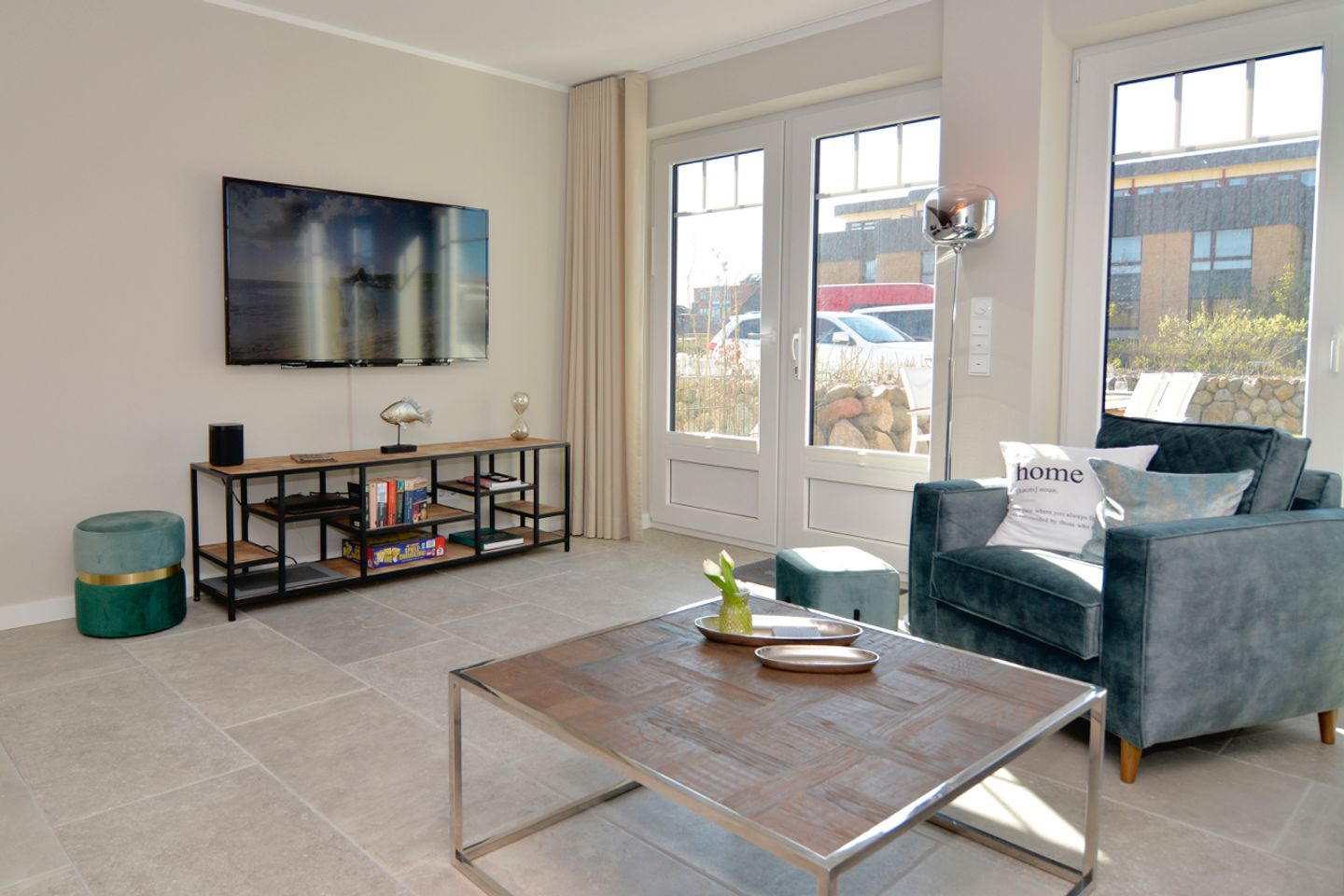 Norderstrasse 50 Appartement 4 Toni Westerland - Wohnzimmer