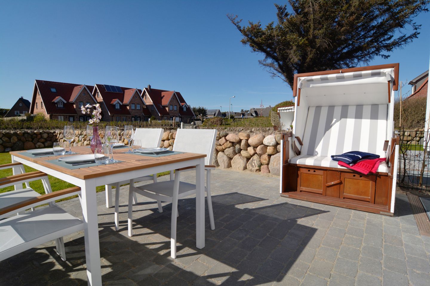 Norderstrasse 50 Appartement 4 Toni Westerland - Terrasse