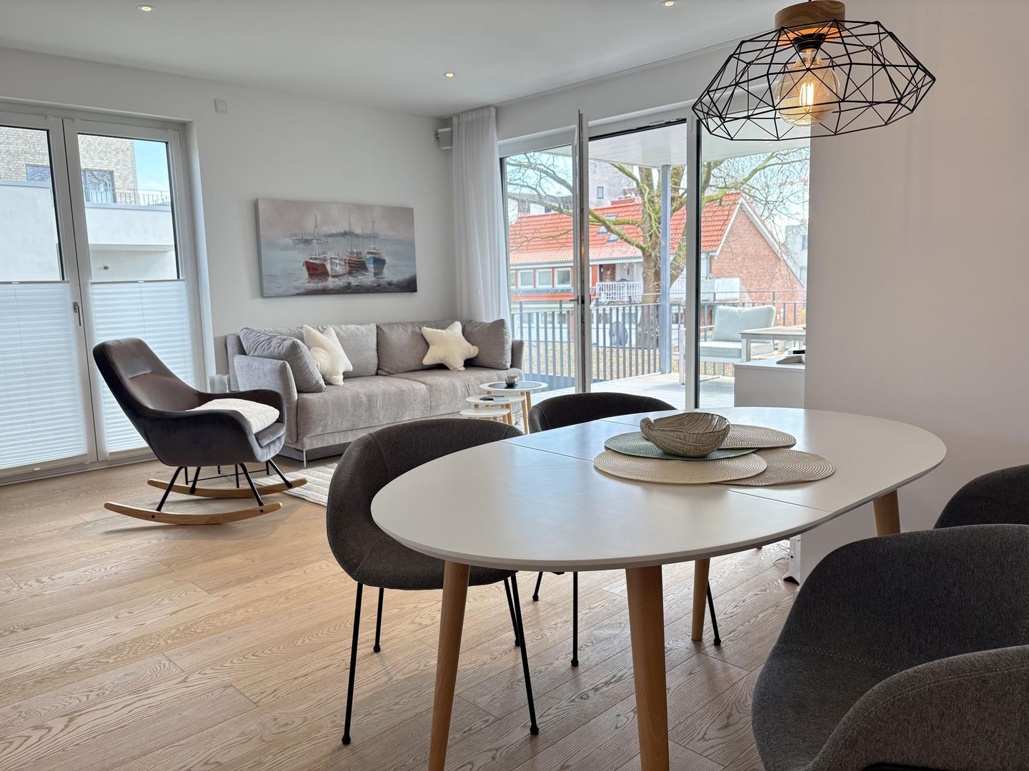  Strandwiese - Ostseeglück Dahme - Wohnzimmer