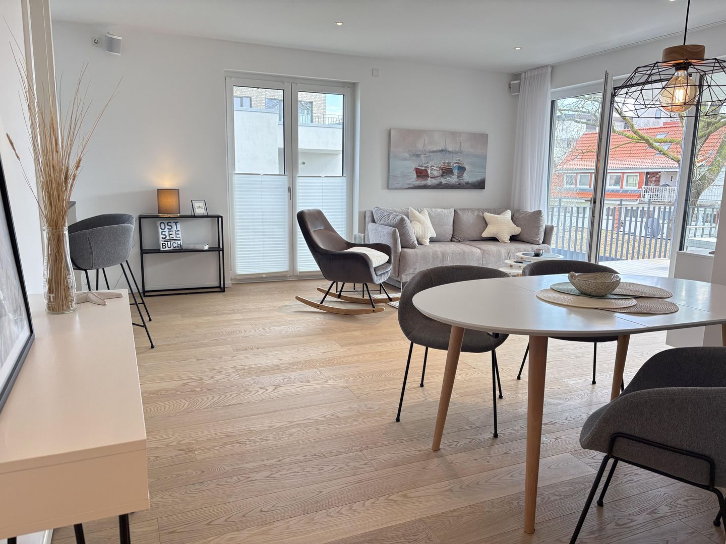  Strandwiese - Ostseeglück Dahme - Wohnzimmer