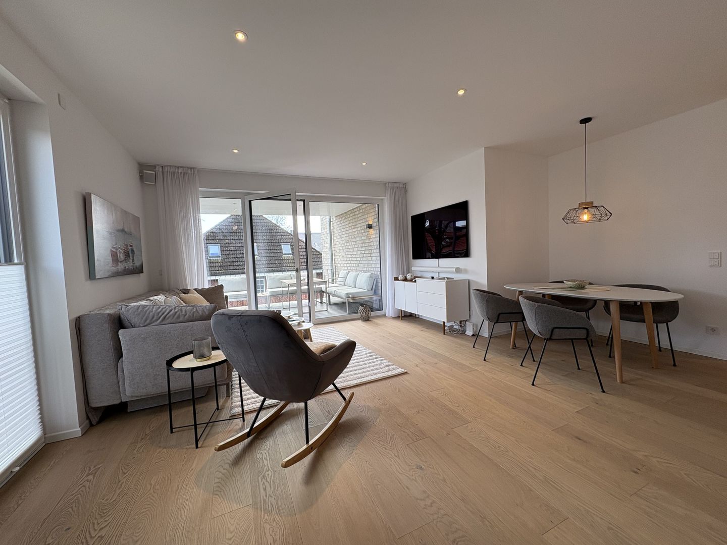  Strandwiese - Ostseeglück Dahme - Wohnzimmer