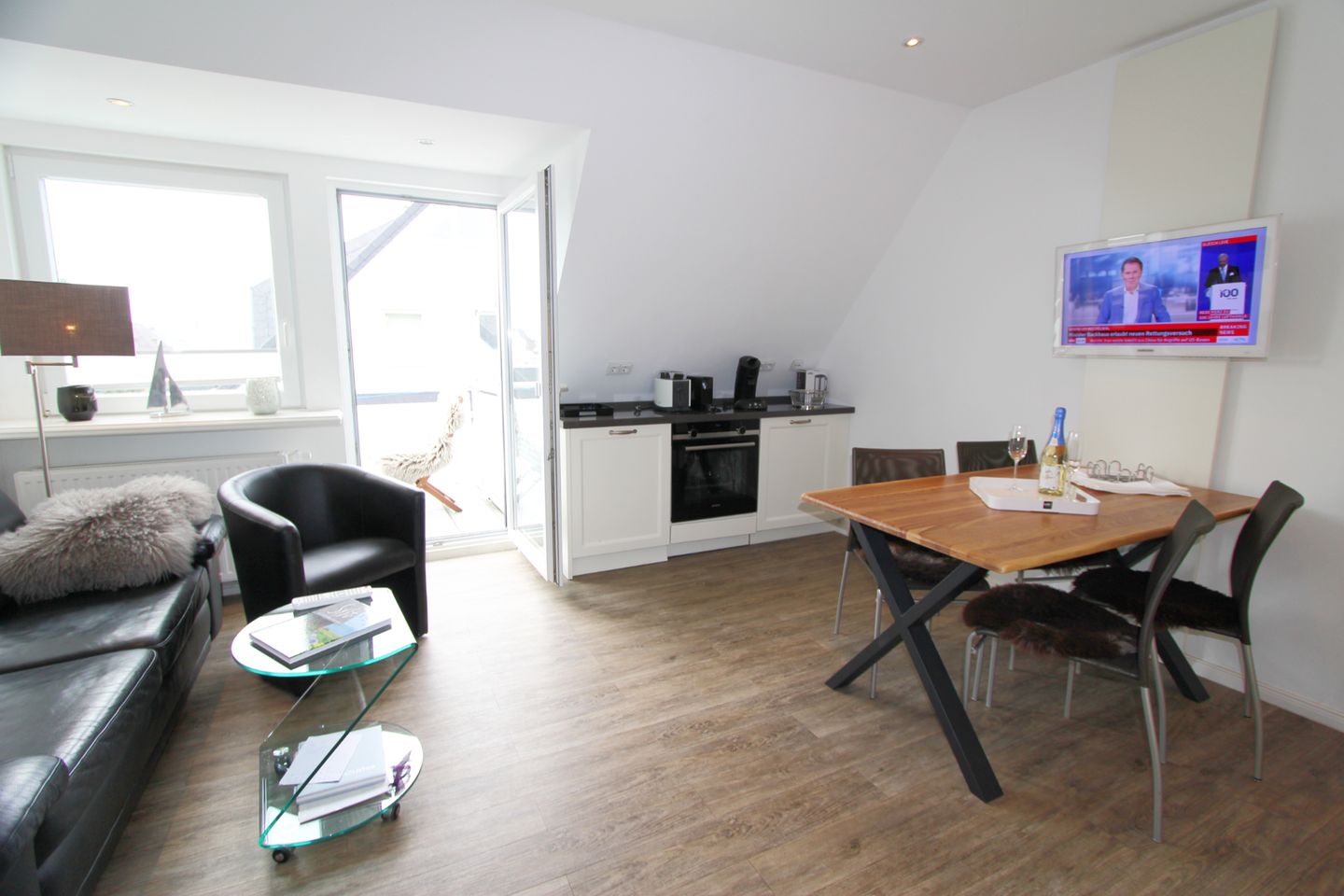  Feldmarkstraße 5, App. 10 Wenningstedt - Wohnzimmer