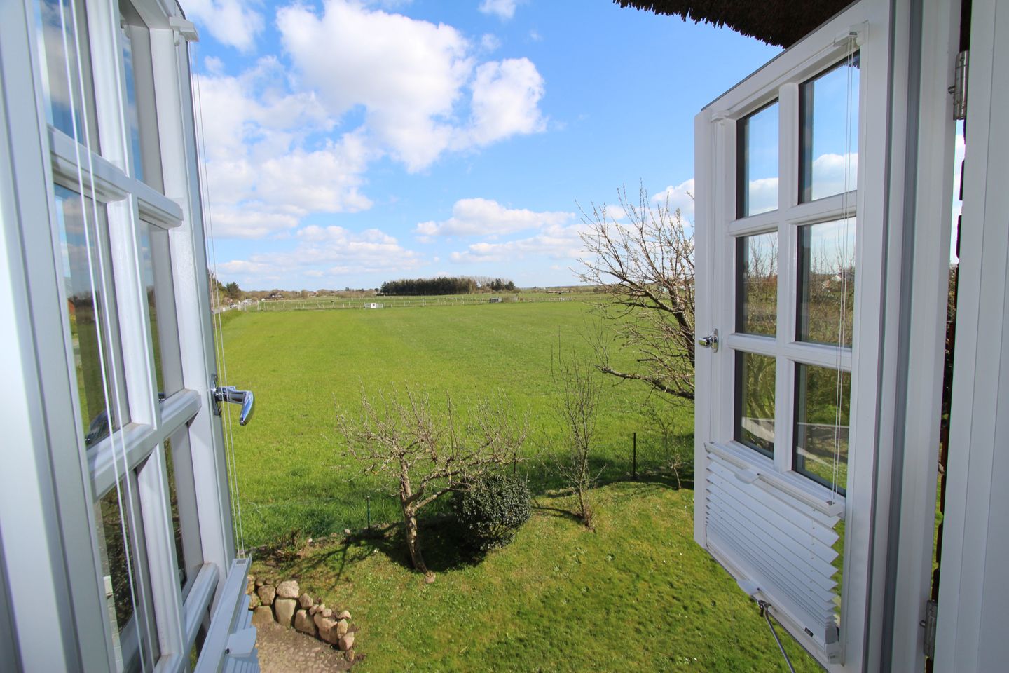  Landhaus Braderup - Braderuper Str. 14 Wenningstedt - Gartenblick