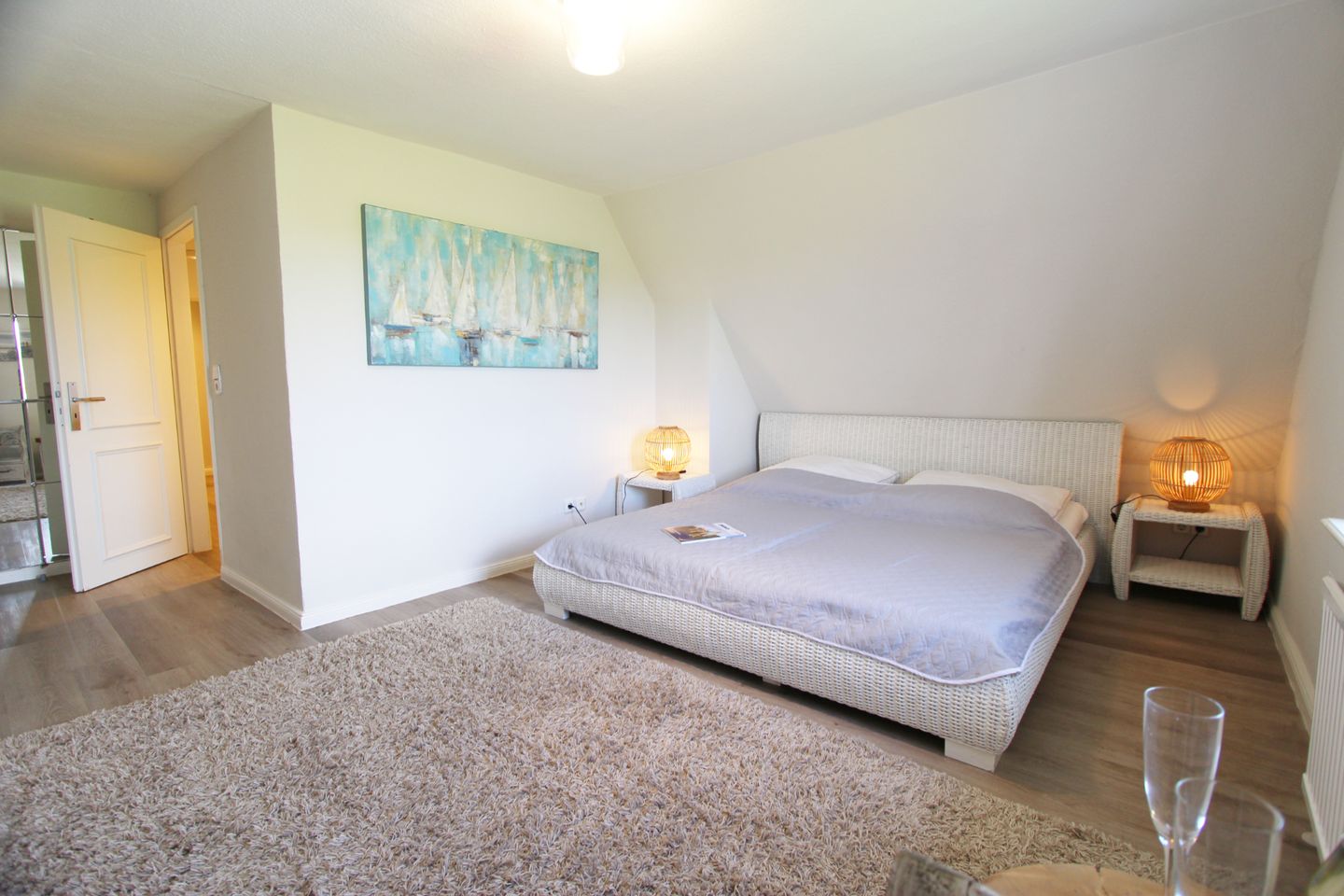  Landhaus Braderup - Braderuper Str. 14 Wenningstedt - Schlafzimmer