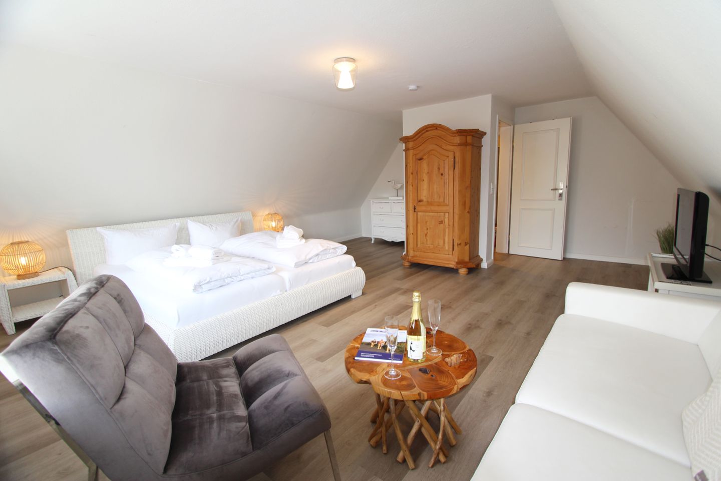  Landhaus Braderup - Braderuper Str. 14 Wenningstedt - Schlafzimmer