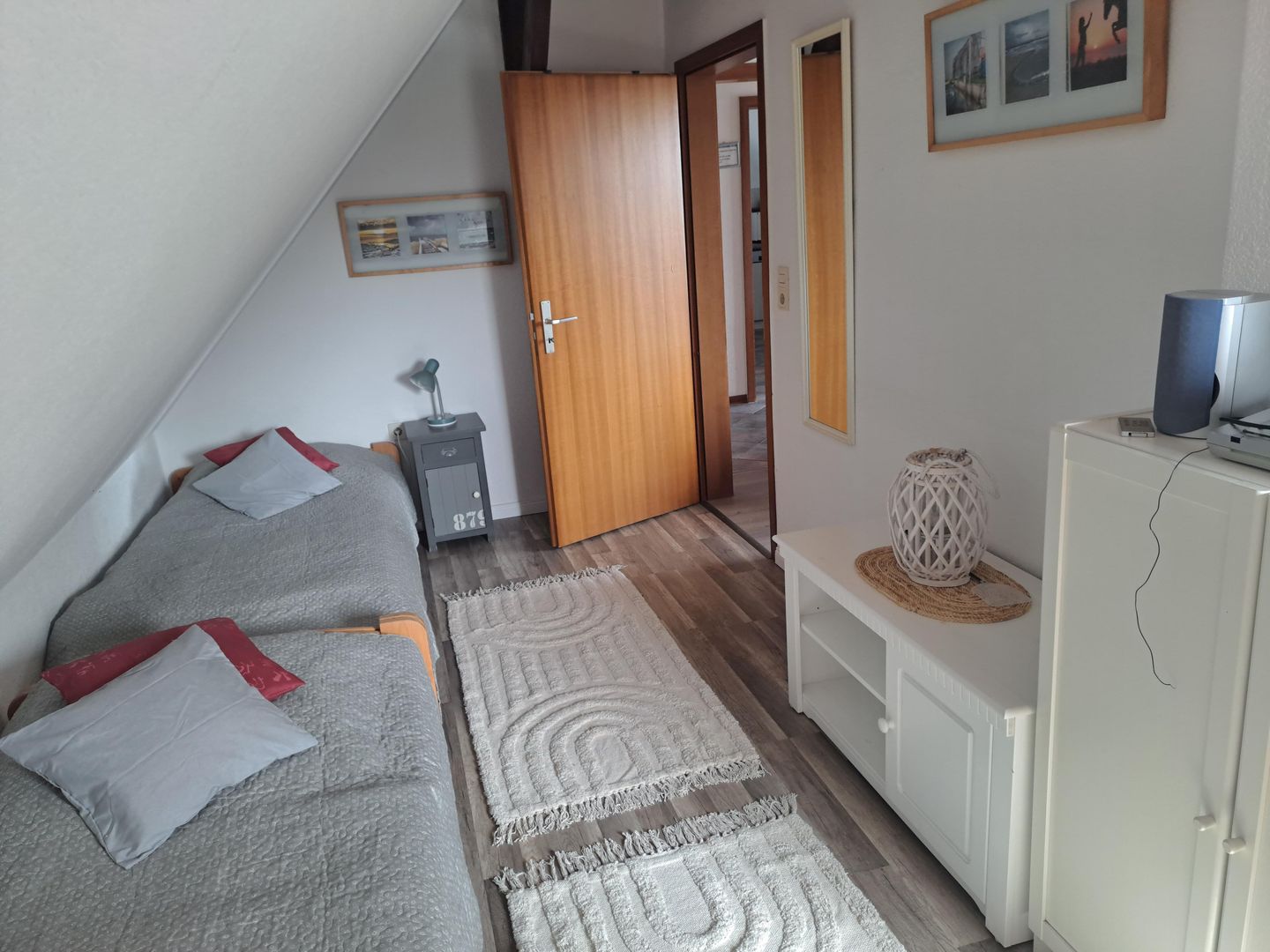 Haus Dorfschmiede Whg. Ankerplatz Alkersum - Schlafzimmer