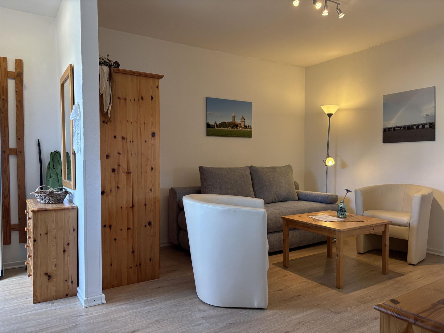  Strandnixe - Meerwärts Dahme - Wohnzimmer