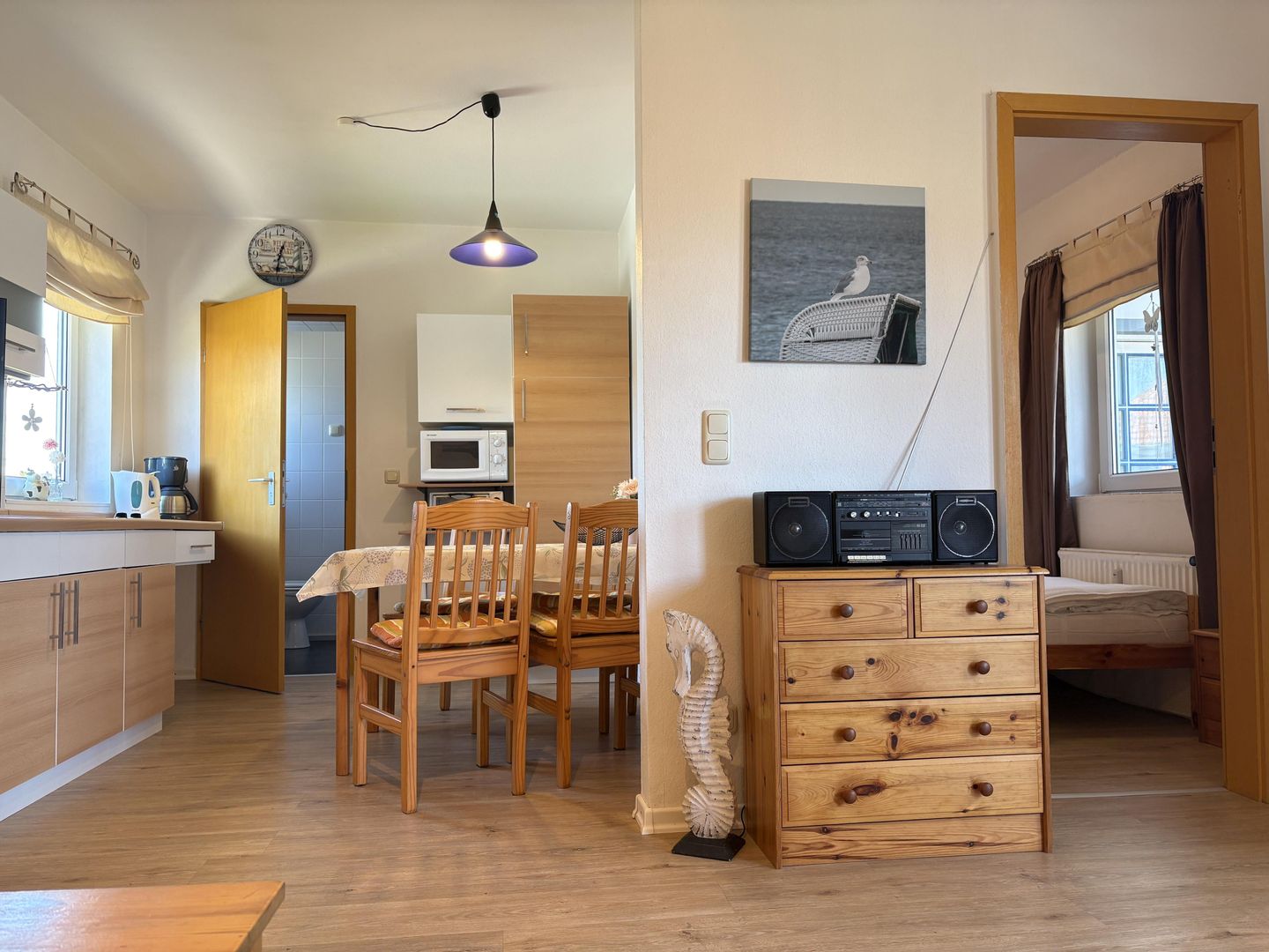  Strandnixe - Meerwärts Dahme - Wohnzimmer