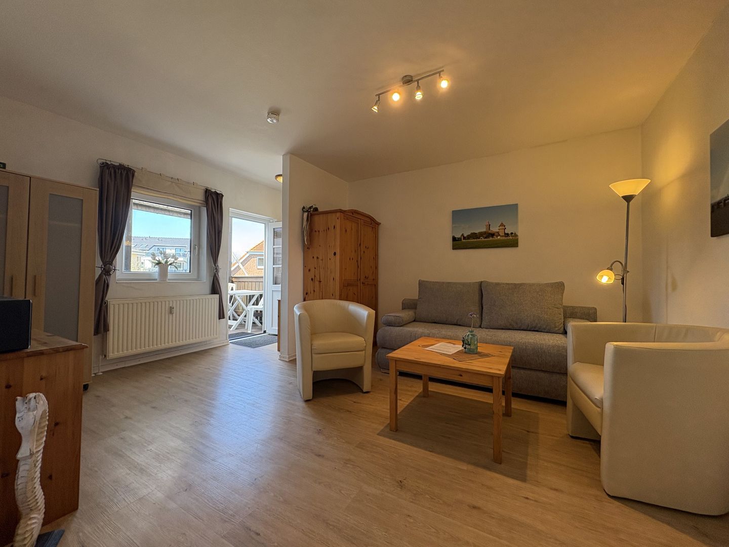  Strandnixe - Meerwärts Dahme - Wohnzimmer