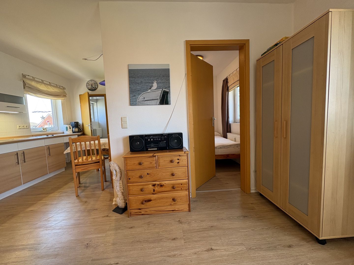  Strandnixe - Meerwärts Dahme - Wohnzimmer