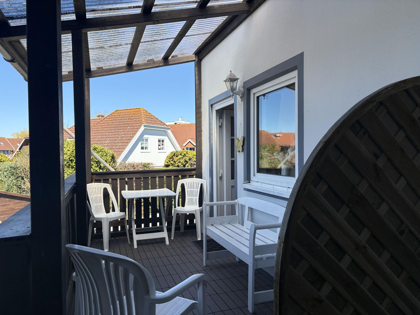  Strandnixe - Meerwärts Dahme - Balkon