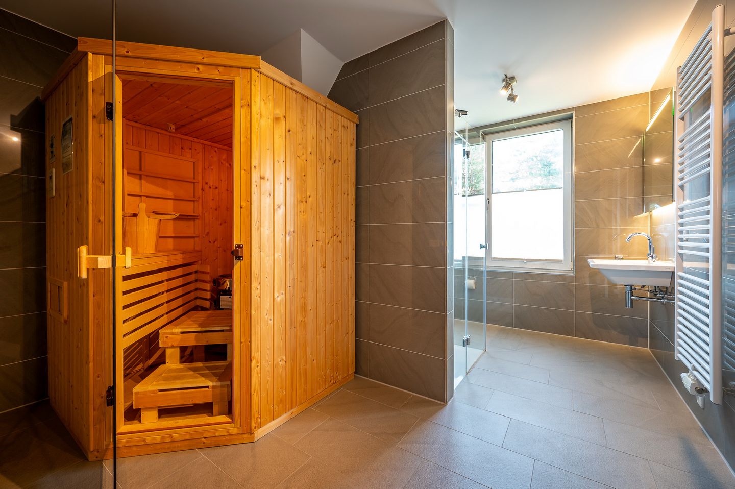 Ostseeland Ostseeland Lotsenstieg 11 Usedom - Bad mit Sauna im Lotsenstieg 11 in Karlshagen auf Usedom