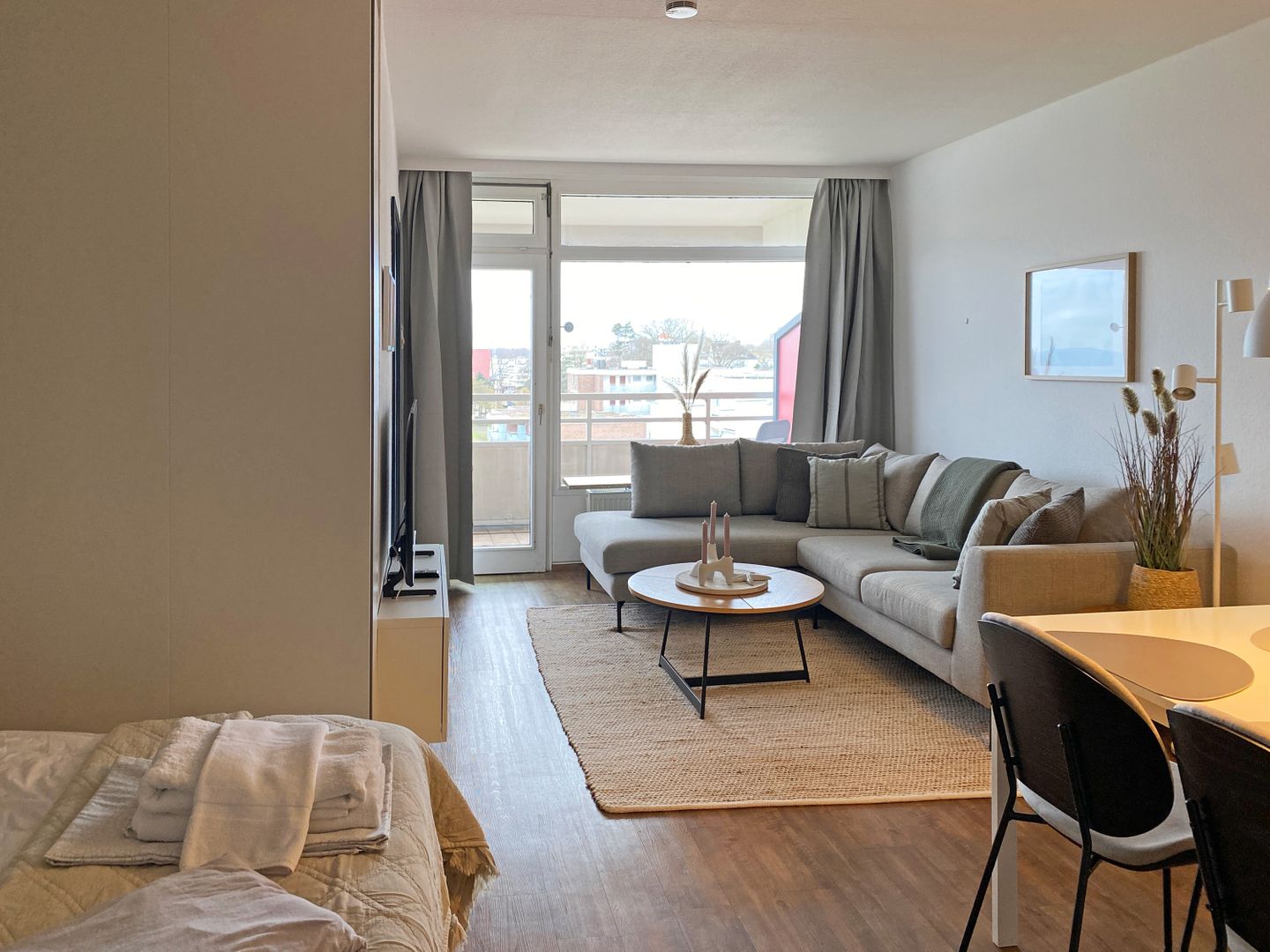 Kaiserhof Apartment 787, Typ D  - Wohnzimmer