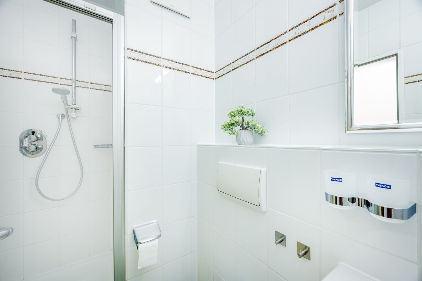 Hus Inselkieker Hus Inselkieker 214 Schillig - Badezimmer mit Dusche