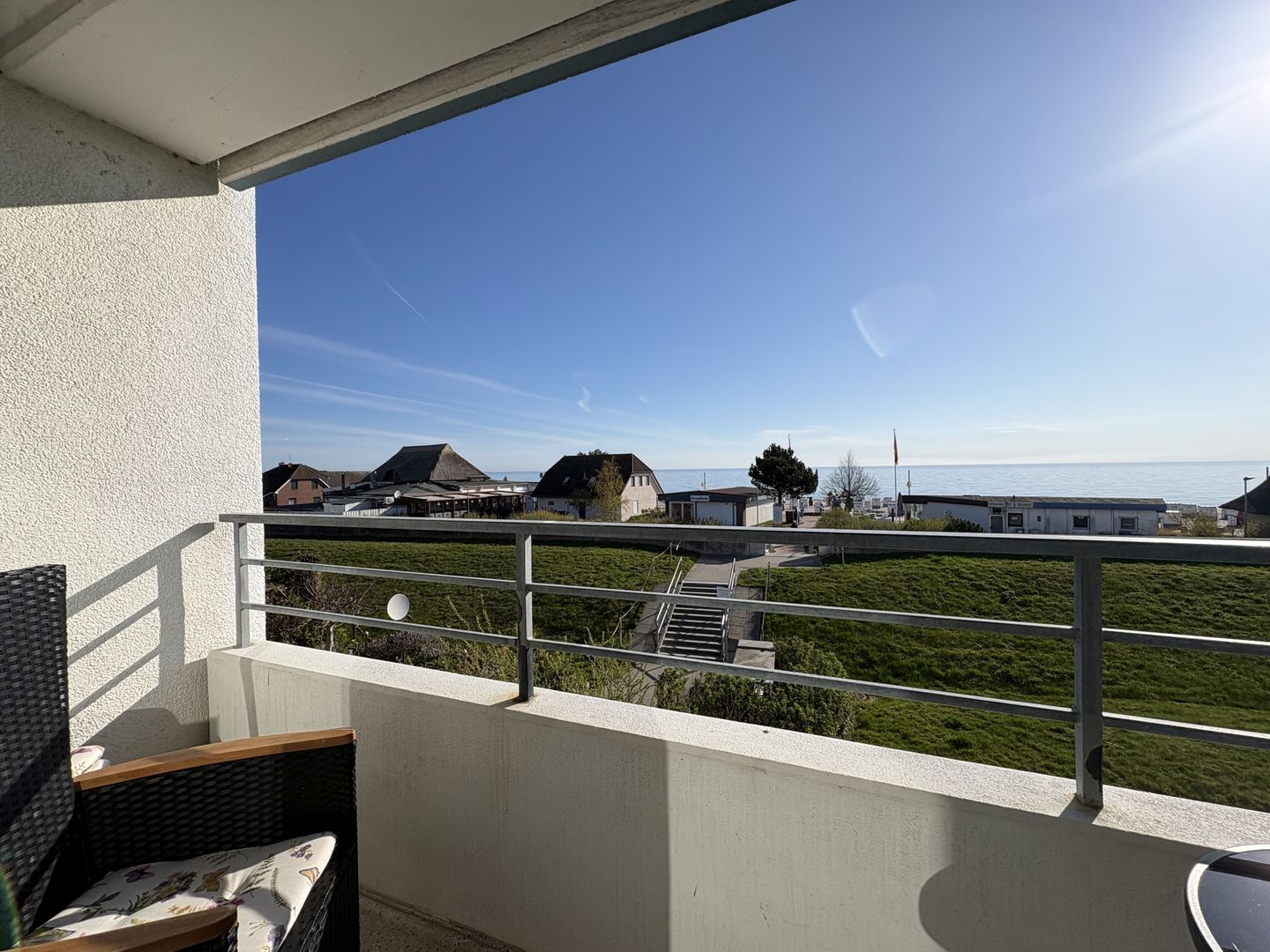  Strandhotel - 19 "Sardinenbüchse" Dahme - Balkon
