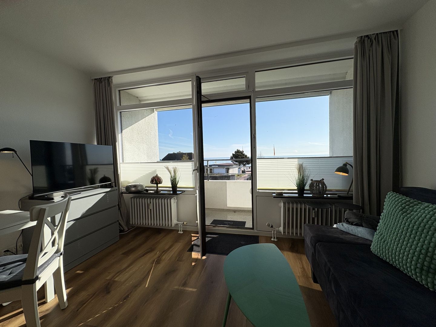  Strandhotel - 19 "Sardinenbüchse" Dahme - Wohnzimmer
