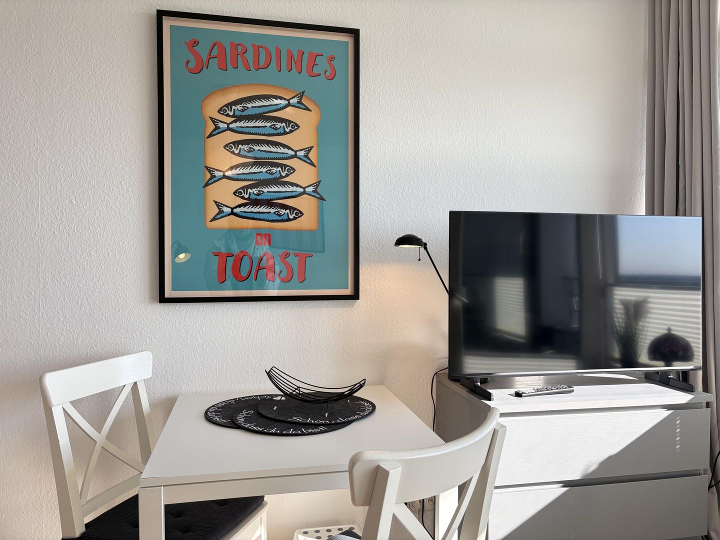  Strandhotel - 19 "Sardinenbüchse" Dahme - Wohnzimmer