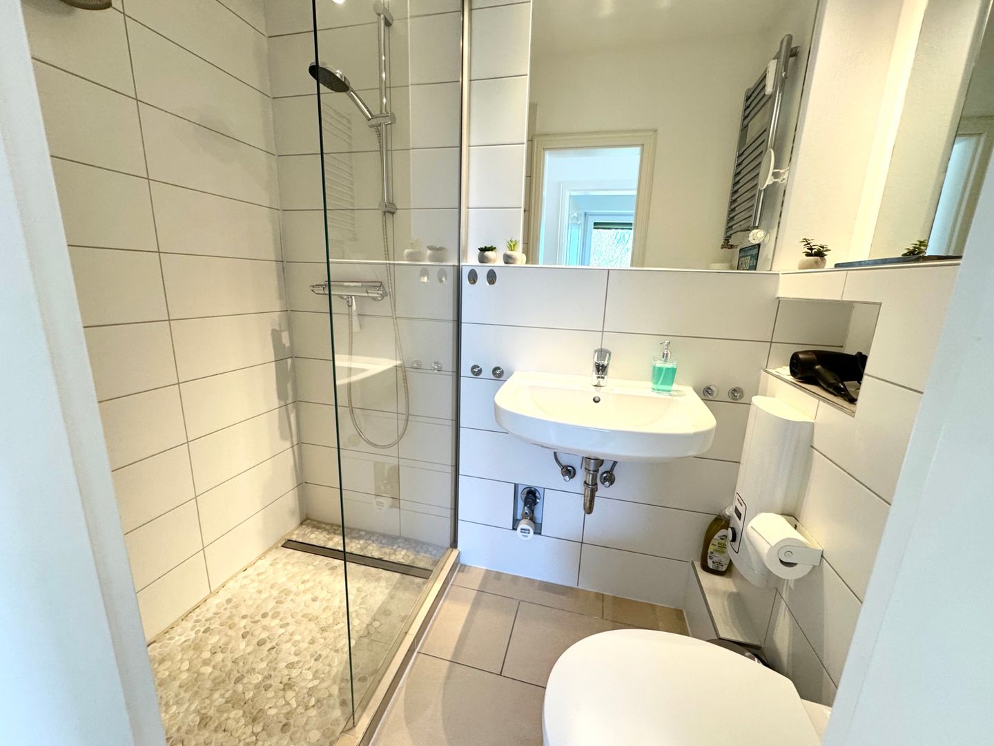  Sonnenschein - Westerlandstr. 16, App. 2 Wenningstedt - Badezimmer