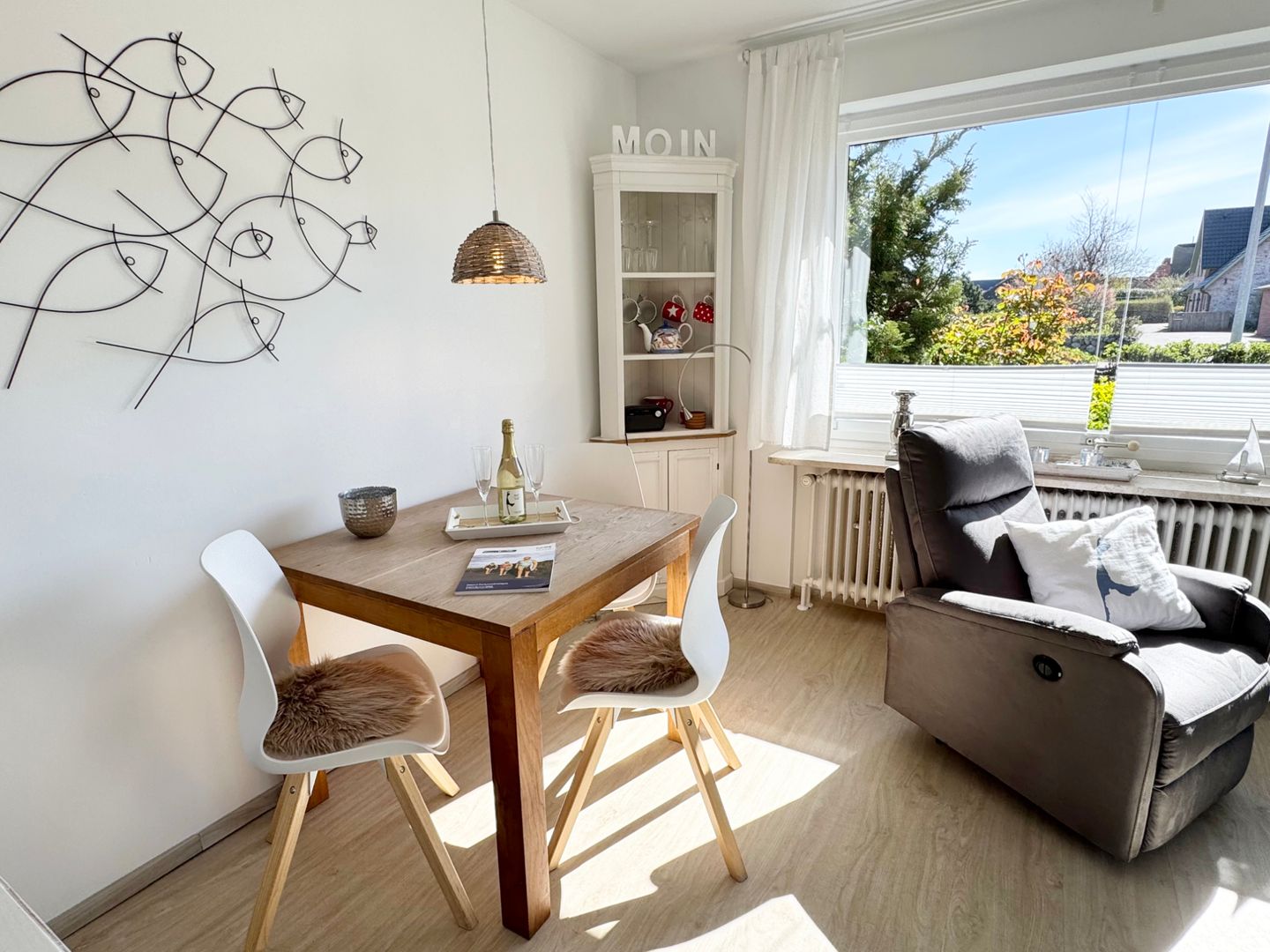  Sonnenschein - Westerlandstr. 16, App. 2 Wenningstedt - Wohnzimmer